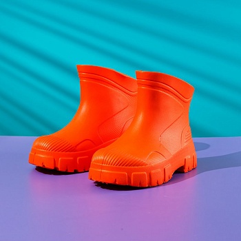 Сапоги резиновые мужские, цвет оранжевый - Обувь ЭВА для мужчин, женщин и детей от производителя Колесник
