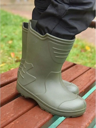 Сапоги подростковые, женские Thunder, цвет оливковый - Обувь ЭВА для мужчин, женщин и детей от производителя Колесник