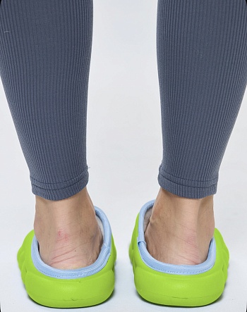 Галоши Колесник Сабо утеплённые, цвет салатовый - Обувь ЭВА для мужчин, женщин и детей от производителя Колесник