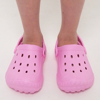 Сабо детские из ЭВА, цвет розовый - Обувь ЭВА для мужчин, женщин и детей от производителя Колесник