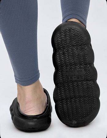 Галоши Колесник Сабо утеплённые, цвет чёрный - Обувь ЭВА для мужчин, женщин и детей от производителя Колесник