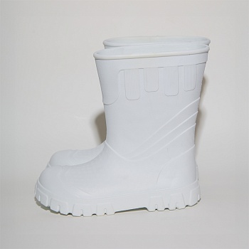 Сапоги резиновые женские Леди, цвет белый - Обувь ЭВА для мужчин, женщин и детей от производителя Колесник