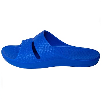Шлепанцы детские, подростковые, цвет ярко-синий - Обувь ЭВА для мужчин, женщин и детей от производителя Колесник