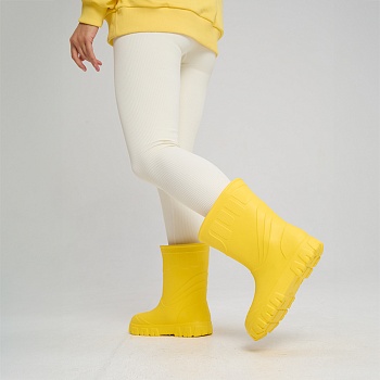 Сапоги резиновые женские Леди, цвет желтый - Обувь ЭВА для мужчин, женщин и детей от производителя Колесник