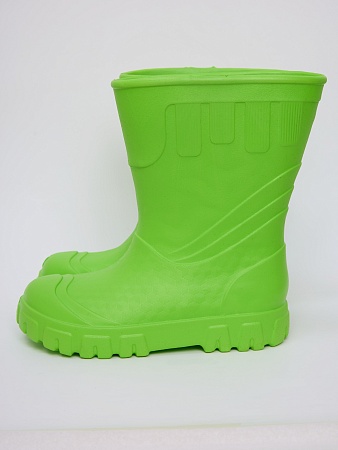 Сапоги резиновые женские Леди, цвет салатовый - Обувь ЭВА для мужчин, женщин и детей от производителя Колесник