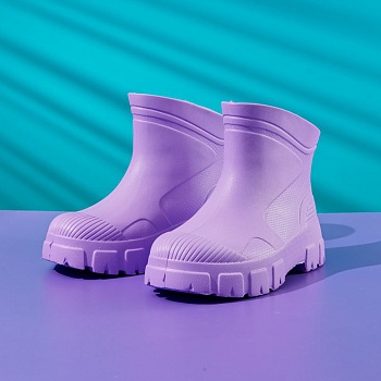 Сапоги резиновые женские, цвет лавандовый - Обувь ЭВА для мужчин, женщин и детей от производителя Колесник