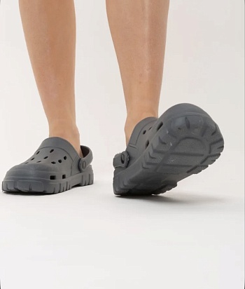 Сабо резиновые Prad из ЭВА, цвет серый - Обувь ЭВА для мужчин, женщин и детей от производителя Колесник