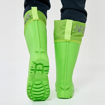 Резиновые сапоги AirBoots с меховыми вкладышами, цвет салатовый - Обувь ЭВА для мужчин, женщин и детей от производителя Колесник