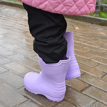 Сапоги детские Thunder, цвет лавандовый - Обувь ЭВА для мужчин, женщин и детей от производителя Колесник