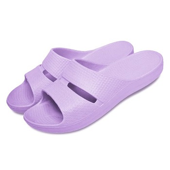 Шлепанцы детские, подростковые, цвет лавандовый - Обувь ЭВА для мужчин, женщин и детей от производителя Колесник