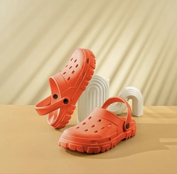 Сабо резиновые Prad из ЭВА, цвет оранжевый - Обувь ЭВА для мужчин, женщин и детей от производителя Колесник