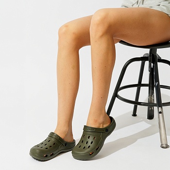 Сабо из ЭВА, цвет оливковый - Обувь ЭВА для мужчин, женщин и детей от производителя Колесник