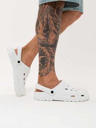 Сабо из ЭВА, цвет белый - Обувь ЭВА для мужчин, женщин и детей от производителя Колесник