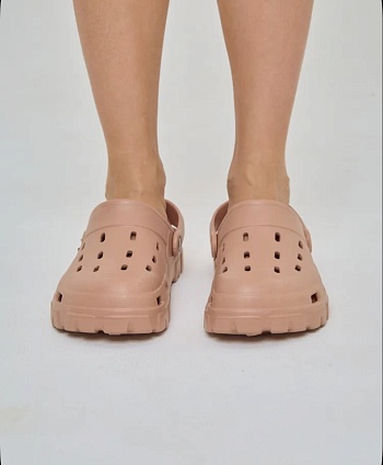 Сабо резиновые Prad из ЭВА, цвет капучино - Обувь ЭВА для мужчин, женщин и детей от производителя Колесник