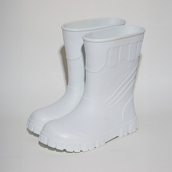 Сапоги резиновые женские Леди, цвет белый - Обувь ЭВА для мужчин, женщин и детей от производителя Колесник