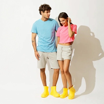 Сапоги резиновые мужские, цвет желтый - Обувь ЭВА для мужчин, женщин и детей от производителя Колесник