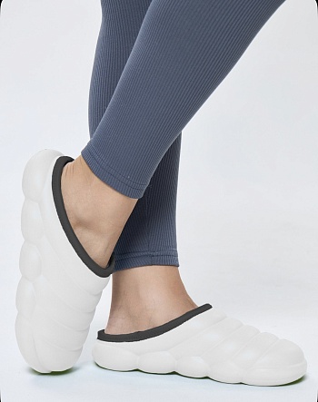 Галоши Колесник Сабо утеплённые, цвет белый - Обувь ЭВА для мужчин, женщин и детей от производителя Колесник