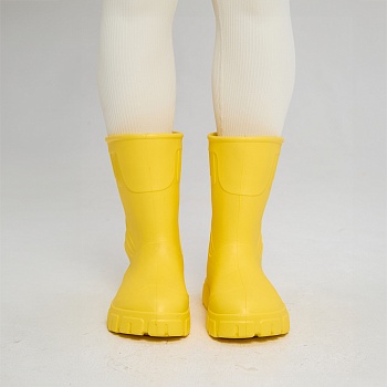 Сапоги резиновые женские Леди, цвет желтый - Обувь ЭВА для мужчин, женщин и детей от производителя Колесник