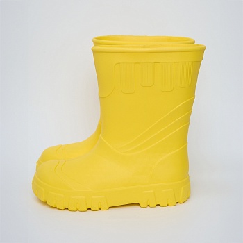 Сапоги резиновые женские Леди, цвет желтый - Обувь ЭВА для мужчин, женщин и детей от производителя Колесник