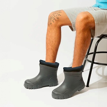 Вкладыши для резиновых сапог демисезонные, цвет серебряный - Обувь ЭВА для мужчин, женщин и детей от производителя Колесник