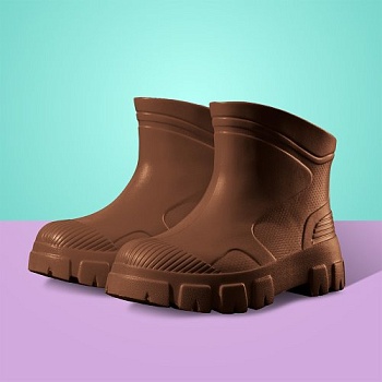 Сапоги резиновые мужские, цвет шоколад - Обувь ЭВА для мужчин, женщин и детей от производителя Колесник