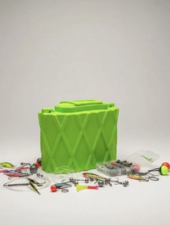 Кан рыболовный объем 7 литров, цвет салатовый РОМБ - Обувь ЭВА для мужчин, женщин и детей от производителя Колесник