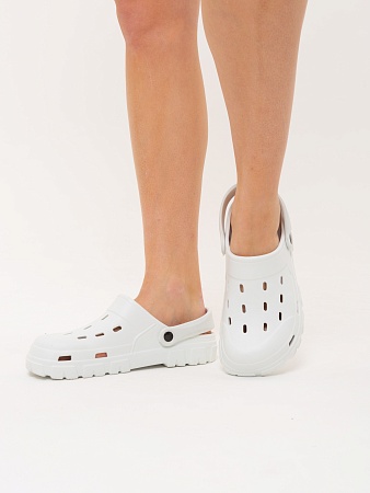 Сабо из ЭВА, цвет белый - Обувь ЭВА для мужчин, женщин и детей от производителя Колесник