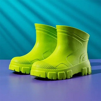 Сапоги резиновые женские, цвет салатовый - Обувь ЭВА для мужчин, женщин и детей от производителя Колесник