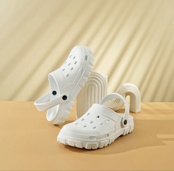 Сабо резиновые Prad из ЭВА, цвет белый - Обувь ЭВА для мужчин, женщин и детей от производителя Колесник