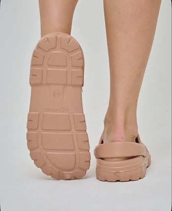 Сабо резиновые Prad из ЭВА, цвет капучино - Обувь ЭВА для мужчин, женщин и детей от производителя Колесник