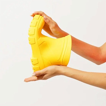 Сапоги резиновые женские, цвет желтый - Обувь ЭВА для мужчин, женщин и детей от производителя Колесник