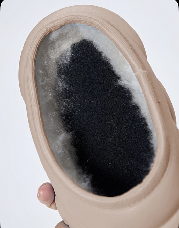 Галоши Колесник Сабо утеплённые, цвет бежевый - Обувь ЭВА для мужчин, женщин и детей от производителя Колесник