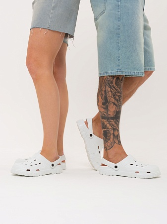 Сабо из ЭВА, цвет белый - Обувь ЭВА для мужчин, женщин и детей от производителя Колесник