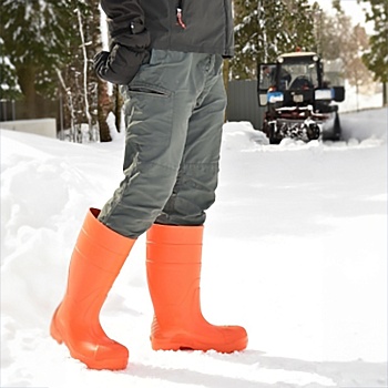 Сапоги резиновые Digger, цвет оранжевый - Обувь ЭВА для мужчин, женщин и детей от производителя Колесник