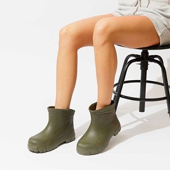 Сапоги резиновые женские, цвет оливковый - Обувь ЭВА для мужчин, женщин и детей от производителя Колесник