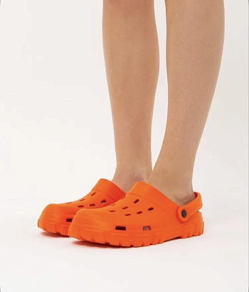 Сабо резиновые Prad из ЭВА, цвет оранжевый - Обувь ЭВА для мужчин, женщин и детей от производителя Колесник