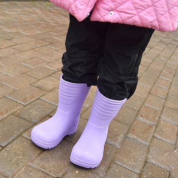 Сапоги детские Thunder, цвет лавандовый - Обувь ЭВА для мужчин, женщин и детей от производителя Колесник