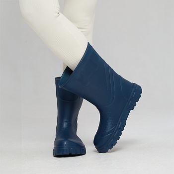 Сапоги резиновые женские Леди, цвет темно-синий - Обувь ЭВА для мужчин, женщин и детей от производителя Колесник