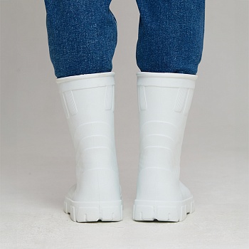 Сапоги резиновые женские Леди, цвет белый - Обувь ЭВА для мужчин, женщин и детей от производителя Колесник