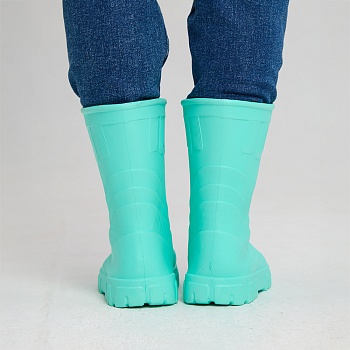 Сапоги резиновые женские Леди, цвет мятный - Обувь ЭВА для мужчин, женщин и детей от производителя Колесник