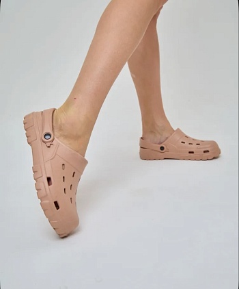 Сабо резиновые Prad из ЭВА, цвет капучино - Обувь ЭВА для мужчин, женщин и детей от производителя Колесник