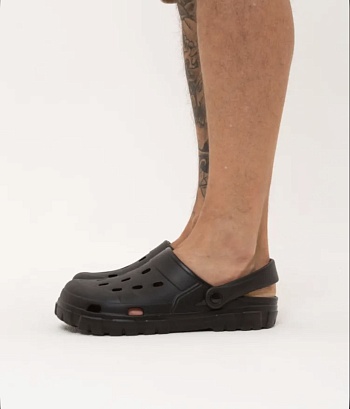 Сабо резиновые Prad из ЭВА, цвет чёрный - Обувь ЭВА для мужчин, женщин и детей от производителя Колесник