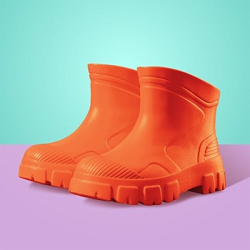 Сапоги резиновые мужские, цвет оранжевый - Обувь ЭВА для мужчин, женщин и детей от производителя Колесник