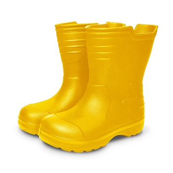 Сапоги детские Thunder, цвет желтый - Обувь ЭВА для мужчин, женщин и детей от производителя Колесник
