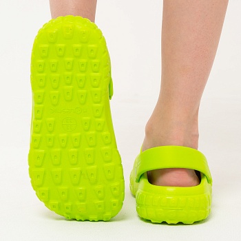 Сабо детские из ЭВА, цвет салатовый - Обувь ЭВА для мужчин, женщин и детей от производителя Колесник