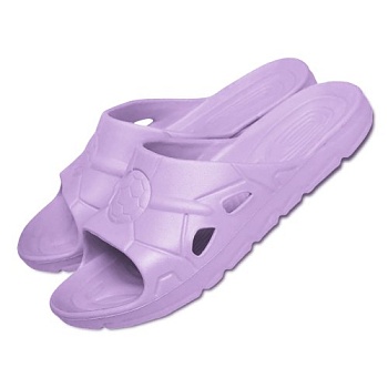 Шлепанцы детские, подростковые, цвет лавандовый - Обувь ЭВА для мужчин, женщин и детей от производителя Колесник