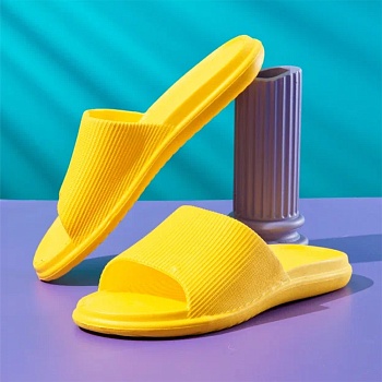 Шлепанцы ЭВА, цвет желтый - Обувь ЭВА для мужчин, женщин и детей от производителя Колесник