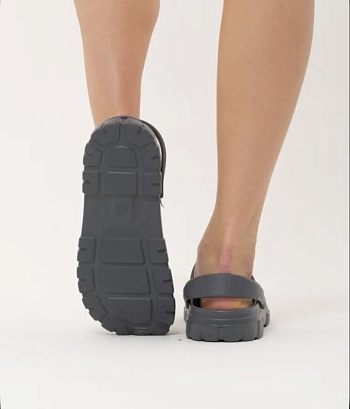 Сабо резиновые Prad из ЭВА, цвет серый - Обувь ЭВА для мужчин, женщин и детей от производителя Колесник