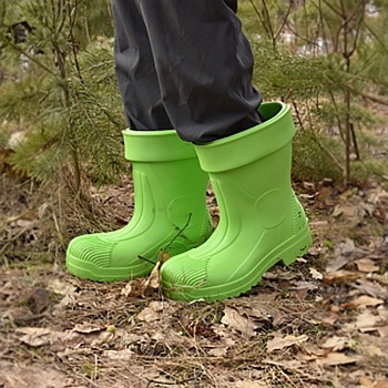 Сапоги резиновые Digger, цвет салатовый - Обувь ЭВА для мужчин, женщин и детей от производителя Колесник