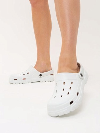 Сабо из ЭВА, цвет белый - Обувь ЭВА для мужчин, женщин и детей от производителя Колесник